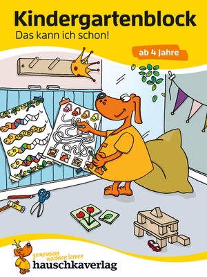 cover image of Kindergartenblock--Das kann ich schon! ab 4 Jahre